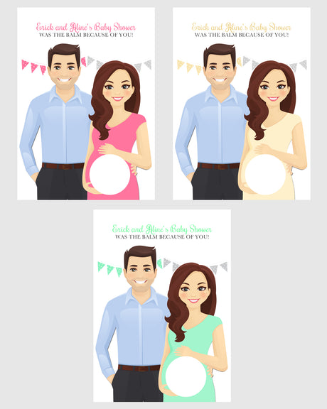 Custom order for Erick and Aline Baby Shower