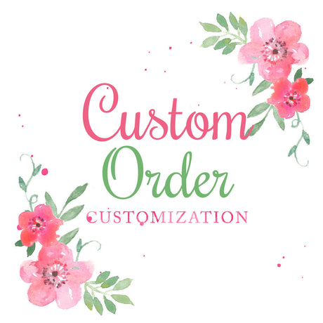 Custom order for Shawn and Veanna Baby Shower