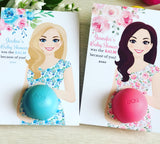 Baby Shower Favors Eos Balm Holder Floral Baby Shower Theme - PRINTABLE CARD