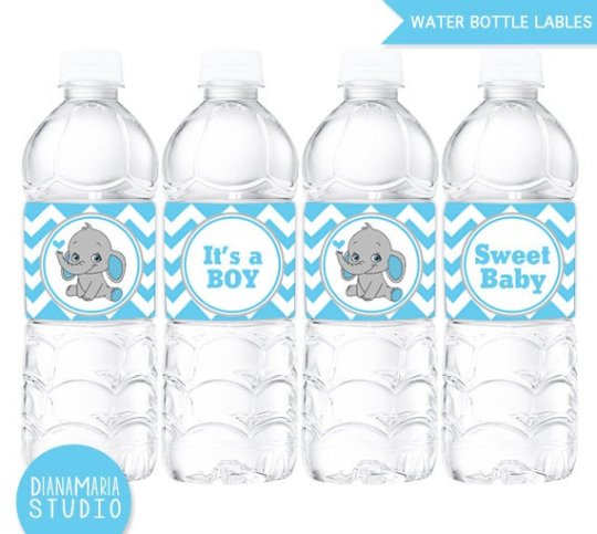 Let's Hear It For The Boys Water Bottle Labels – iCustomLabel