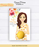 Baby Shower Favors Eos Balm Holder Floral Baby Shower Theme - PRINTABLE CARD