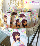 Floral Baby Shower Favors Eos Balm Holder Floral Baby Shower - PRINTABLE CARD