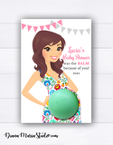 Fiesta Baby Shower Favors Eos Balm Holder - Printable PDF