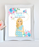 Boy Baby Shower Party Favors - PRINTABLE CARD for eos lip balm