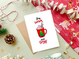 Christmas Coloring Challenge One Cup of Christmas Cheer a Day