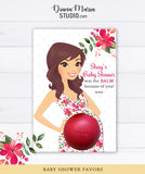 Fall Baby Shower Favors Eos Balm Holder - PRINTABLE PDF