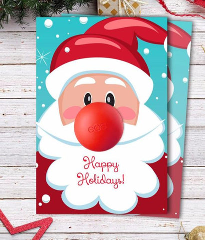 EOS Christmas Gift - DIY Santa Claus Gift with Eos lip balm - Stocking fillers - Printable Template-INSTANT DOWNLOAD