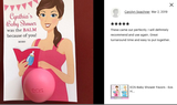 Eos Baby Shower Favors Pregnant Eos Balm Holder - PRINTABLE CARD