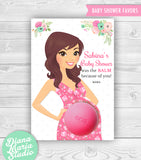 Floral Baby Shower Favors Eos Balm Holder - PRINTABLE PDF